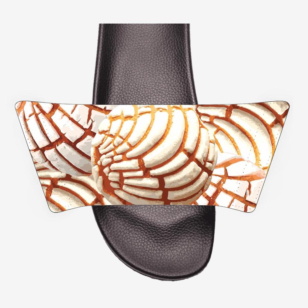 Add On Straps for Women's Slides - Concha Pan Dulce Designs-Footwear-Licuado Wear