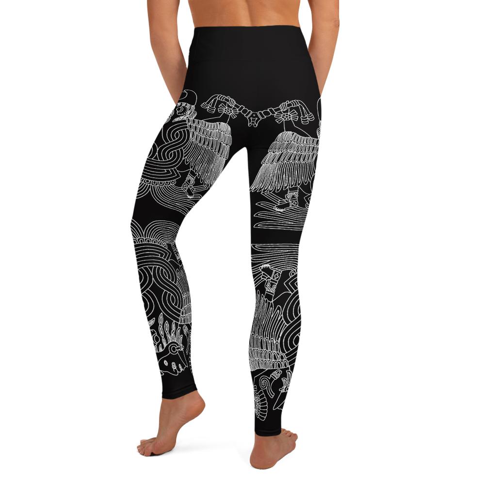 Águila Blanca - All-Over Print Leggings - Licuado Wear