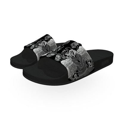 Águila Blanca - Unisex Slide Sandal-Footwear-Licuado Wear