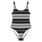 Charlie Brown (Black & White) - One-piece Swimsuit or Bodysuit