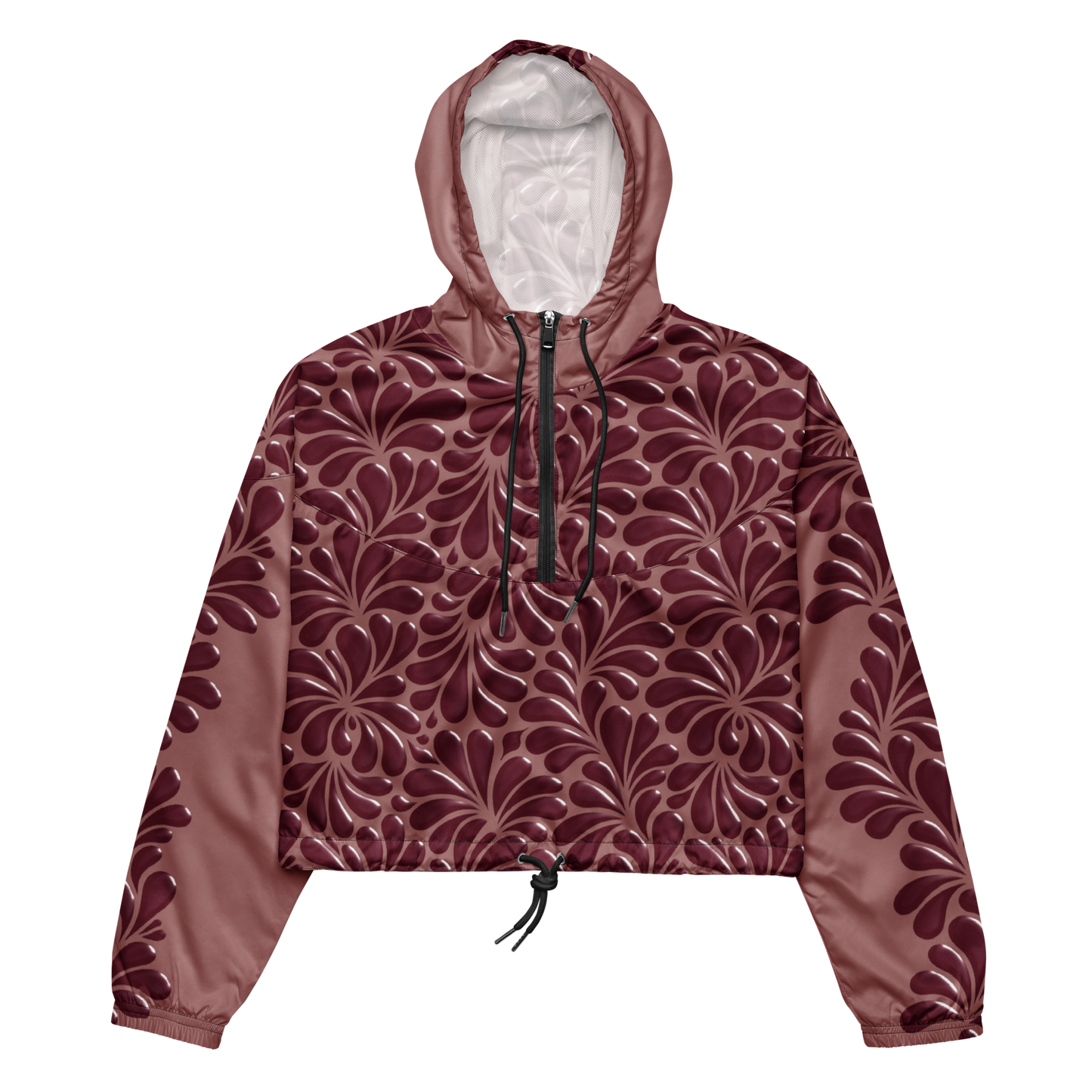 Jarrito Glaze - Women’s Cropped Windbreaker (3 colors)