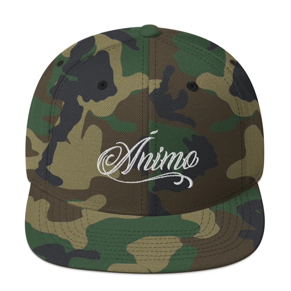Ánimo - Embroidered Snapback Hat