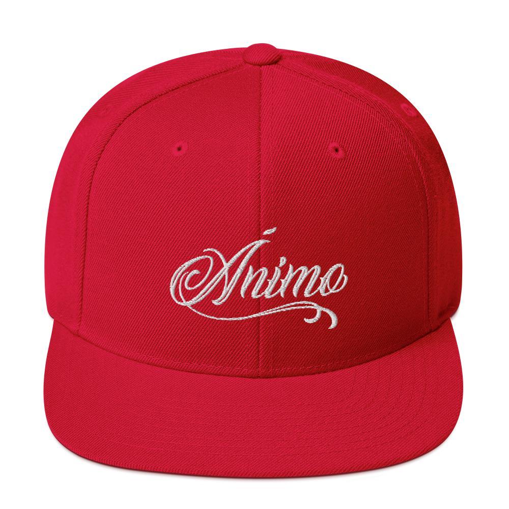 Ánimo - Embroidered Snapback Hat