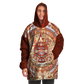 Aztec Calendar (Rust & Tan Colors) - Cobija Hoodie
