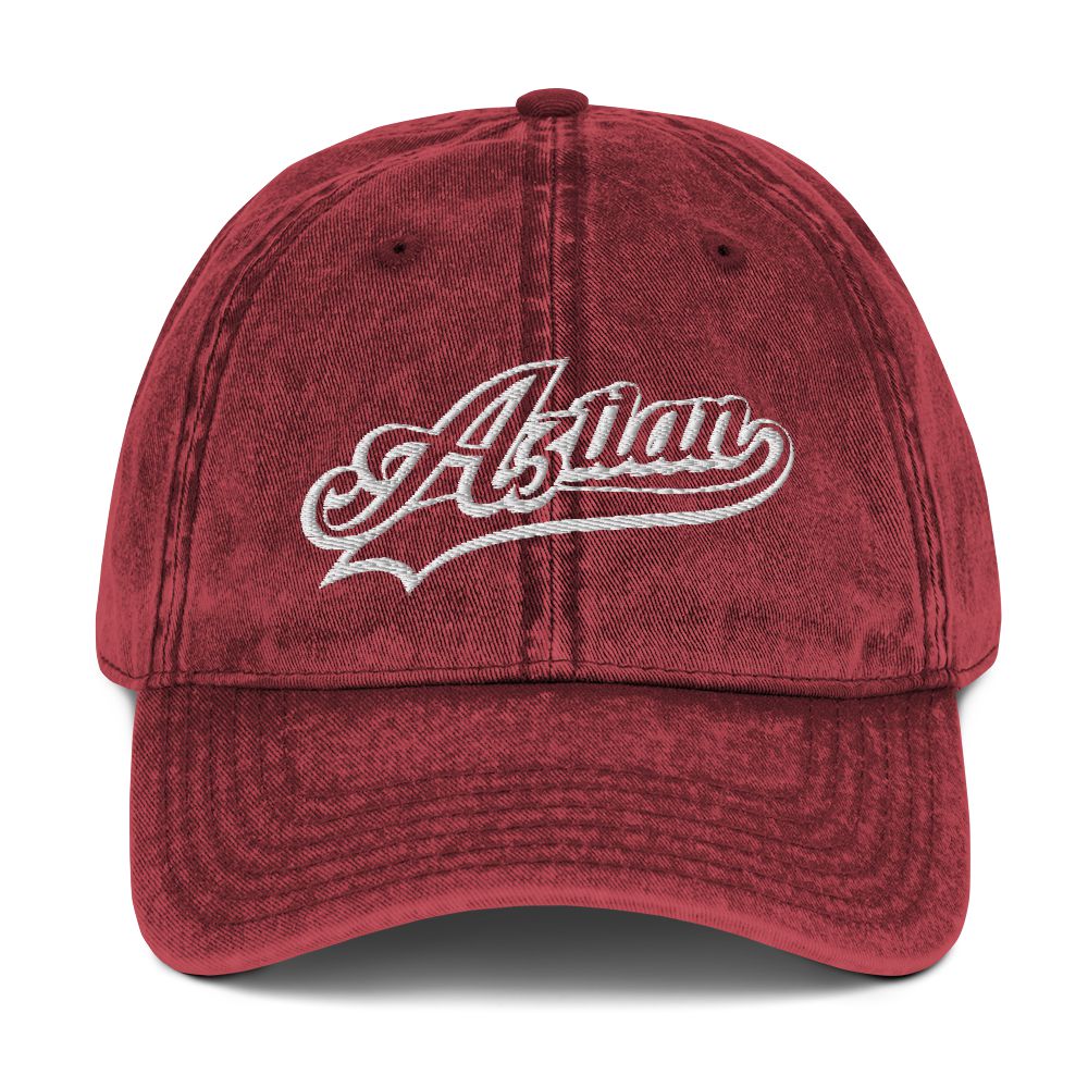 Aztlan - Embroidered Stone Washed Dad Hat
