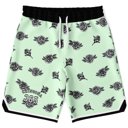 Chingona 365 - Soft Mint Basketball Shorts