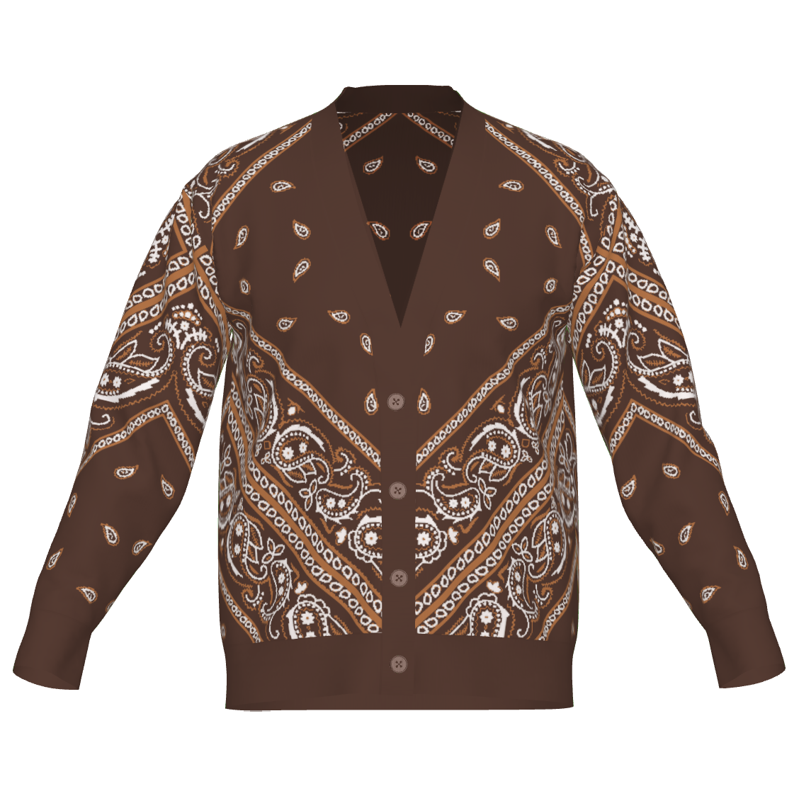 OG Paisley Pañuelo - Unisex Knit Cardigan (7 colorways)