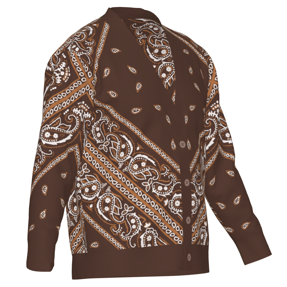 OG Paisley Pañuelo - Unisex Knit Cardigan (7 colorways)