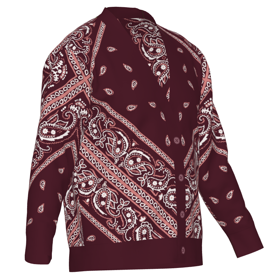 OG Paisley Pañuelo - Unisex Knit Cardigan (7 colorways)