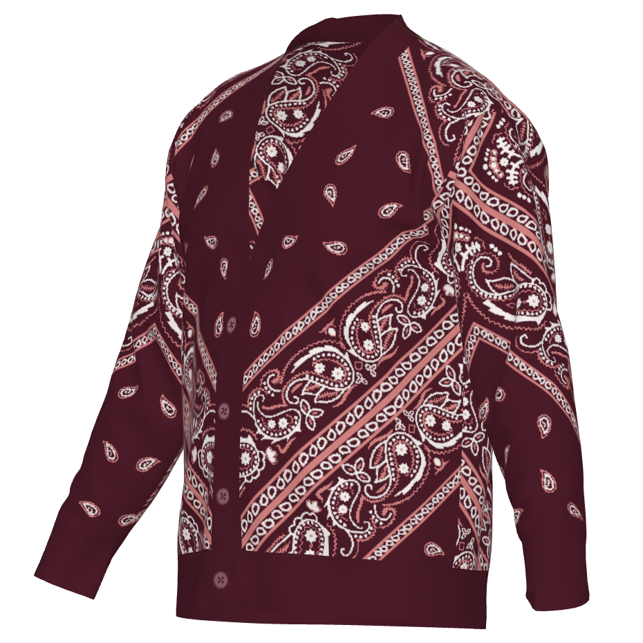OG Paisley Pañuelo - Unisex Knit Cardigan (7 colorways)