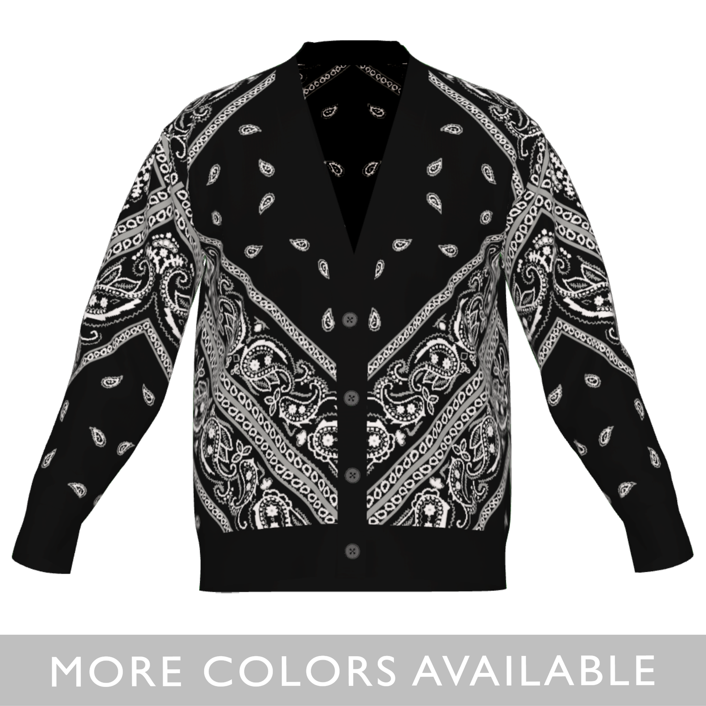 OG Paisley Pañuelo - Unisex Knit Cardigan (7 colorways)