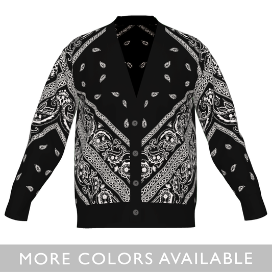OG Paisley Pañuelo - Unisex Knit Cardigan (7 colorways)
