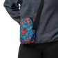 Blue Floral - Unisex Crossbody Bag
