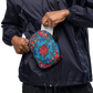 Blue Floral - Unisex Crossbody Bag
