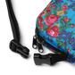 Blue Floral - Unisex Crossbody Bag