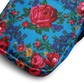 Blue Floral - Unisex Crossbody Bag