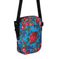 Blue Floral - Unisex Crossbody Bag