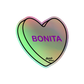 Bonita Candy Conversation Heart - Holographic sticker