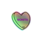 Bonita Candy Conversation Heart - Holographic sticker