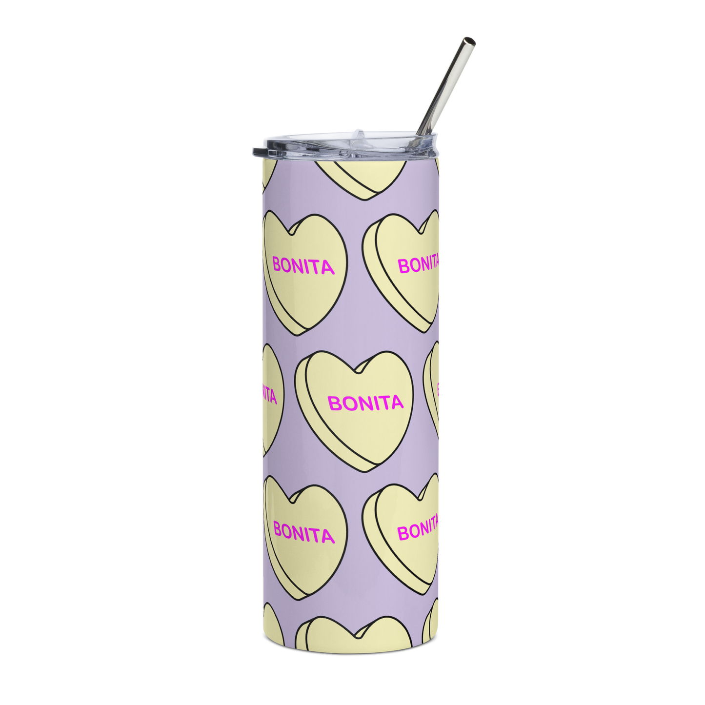 Bonita Candy Conversation Heart - Stainless steel tumbler