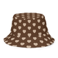 Brown Love - Reversible Bucket Hat