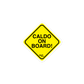 CALDO ON BOARD! - Sticker (S, M, L)