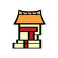 Calli (Natural Colorway) - Sticker (S, M, L)