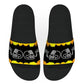 Cantando Calaveras with Cempasúchil - Unisex Slide Sandal-Footwear-Licuado Wear