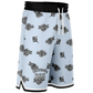 Chingona 365 - Baby Blue Basketball Shorts