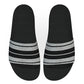 Charlie Brown (Black & White) - Unisex Slide Sandal-Footwear-Licuado Wear
