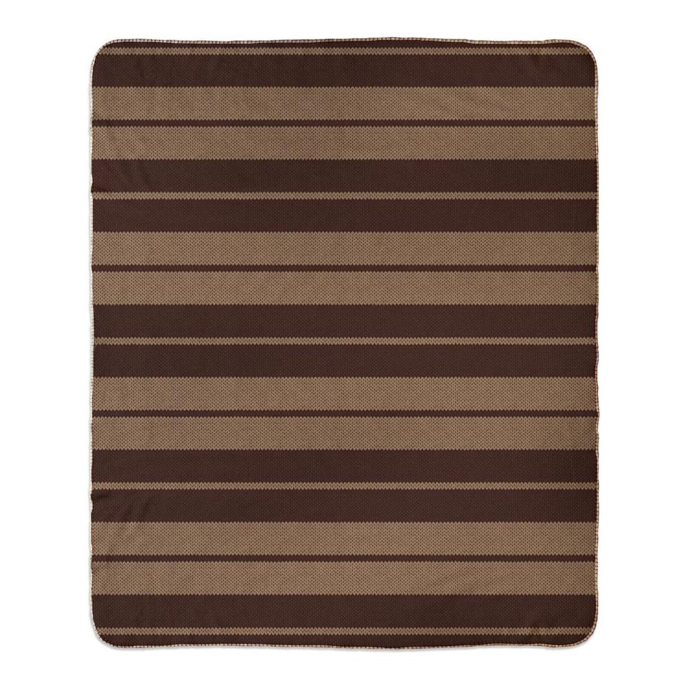 Charlie Brown (Brown/Tan) - Fleece Sherpa Blanket (2 sizes) - Licuado Wear