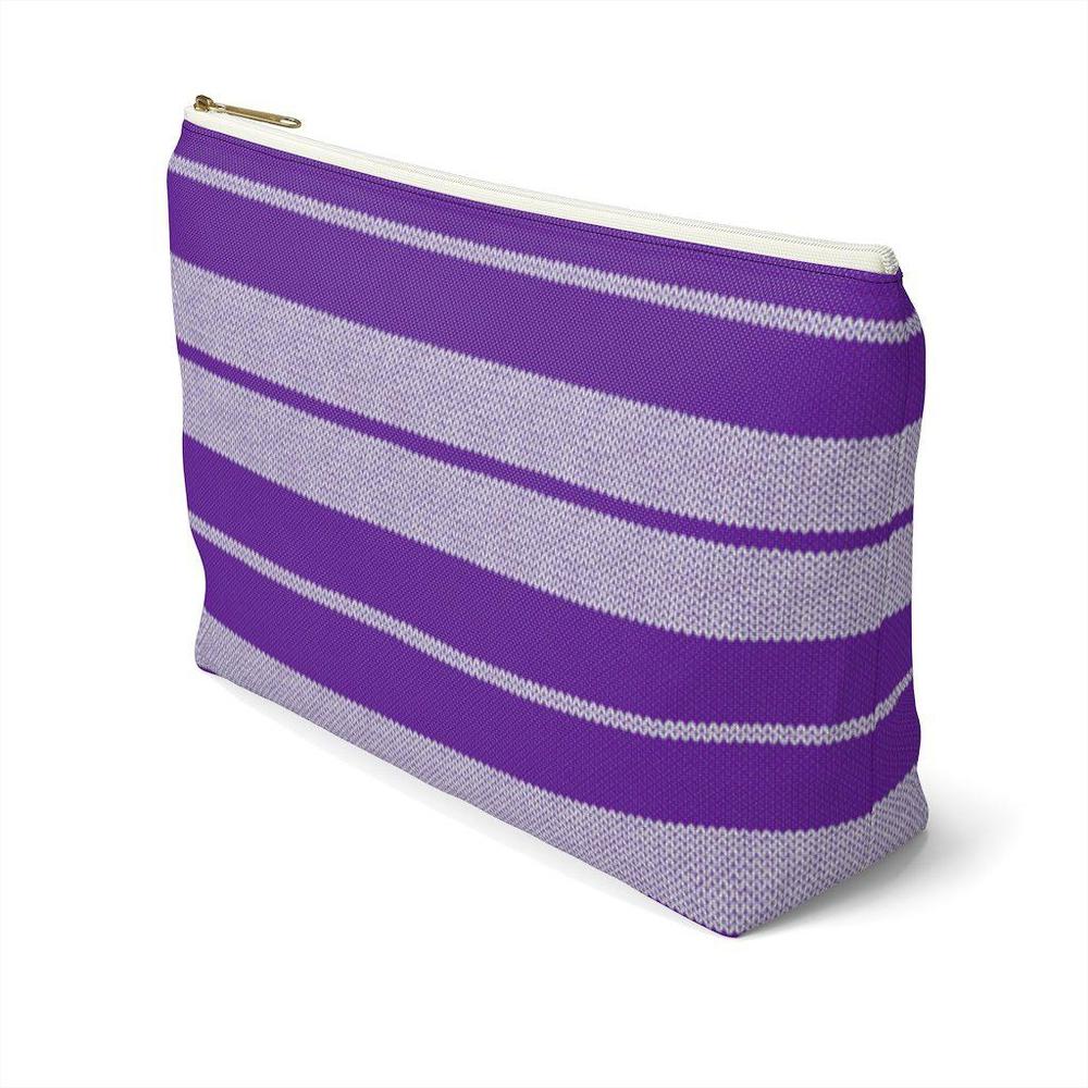 Charlie Brown Jefa (Purple/White) - Makeup Bag (2 sizes) - Licuado Wear