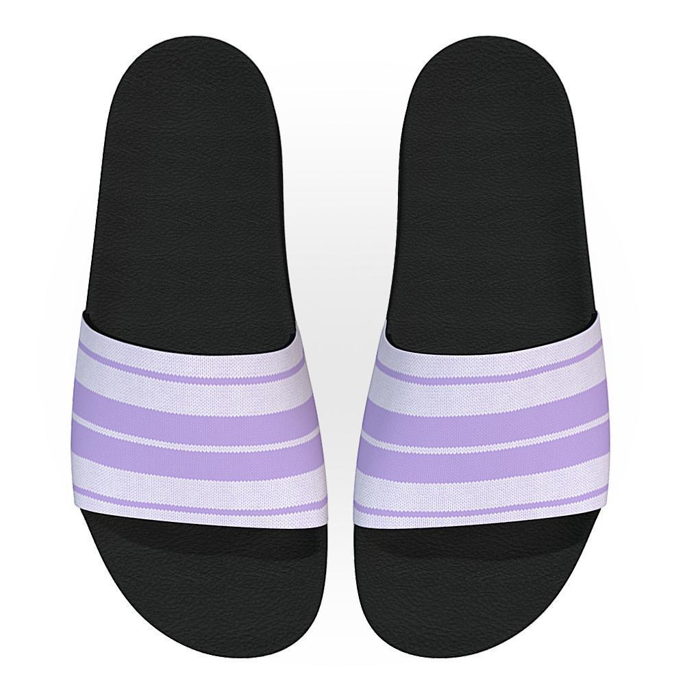 Charlie Brown (Lavender) - Unisex Slide Sandal-Footwear-Licuado Wear