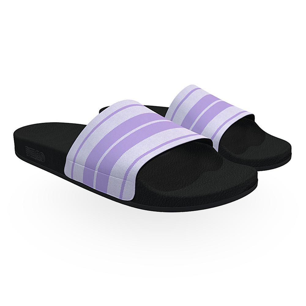 Charlie Brown (Lavender) - Unisex Slide Sandal-Footwear-Licuado Wear