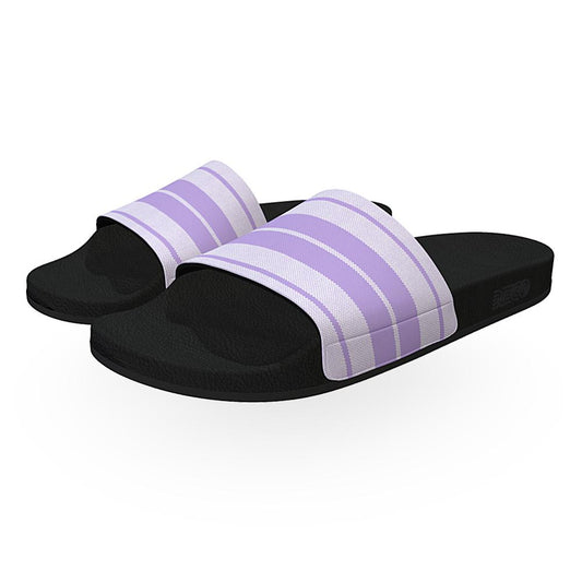 Charlie Brown (Lavender) - Unisex Slide Sandal-Footwear-Licuado Wear