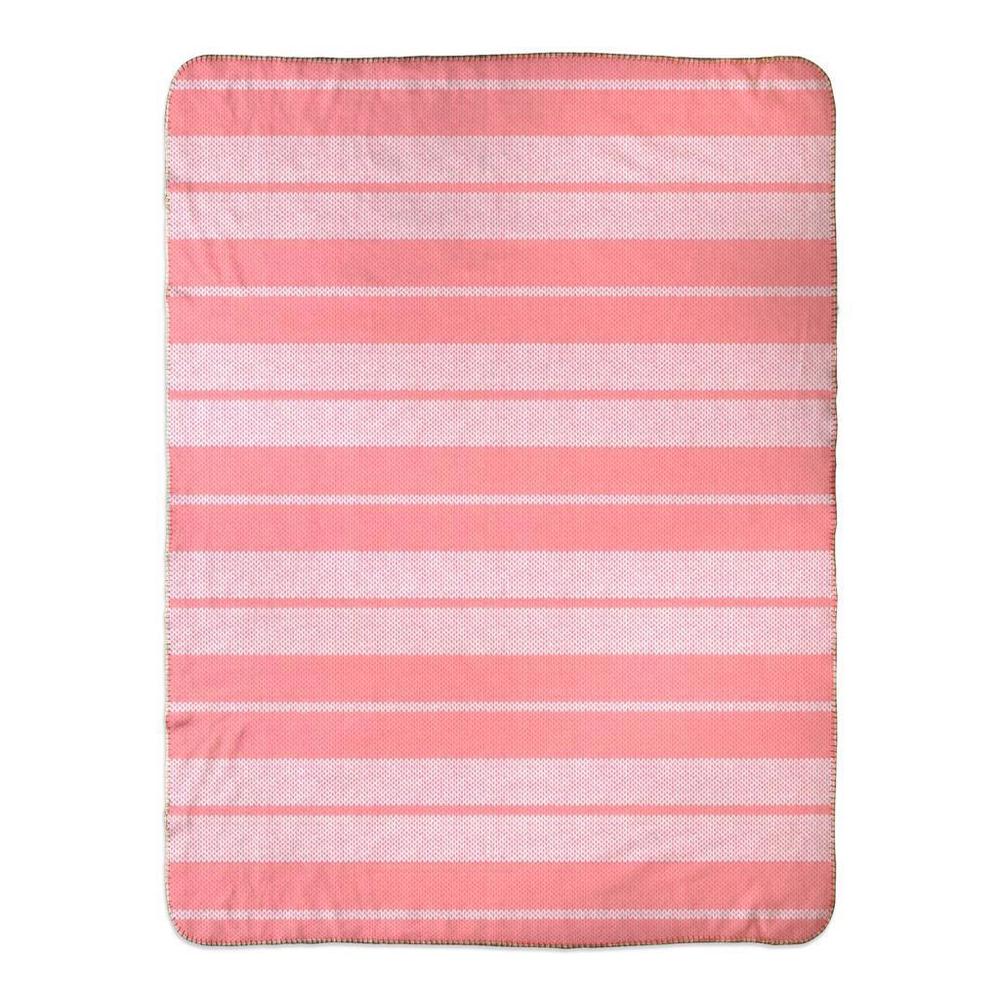 Charlie Brown (Pink/White) - Fleece Sherpa Blanket (2 sizes) - Licuado Wear