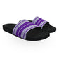 Charlie Brown (Purple) - Unisex Slide Sandal-Footwear-Licuado Wear