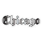 Chicago Zarape Black and Grey - Sticker (S, M, L) - Licuado Wear