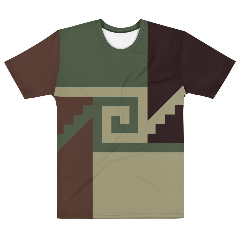 Chimalli Camo - All Over Print T-Shirt - Licuado Wear