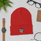 Chimalli - Embroidered Cuffed Beanie - Licuado Wear