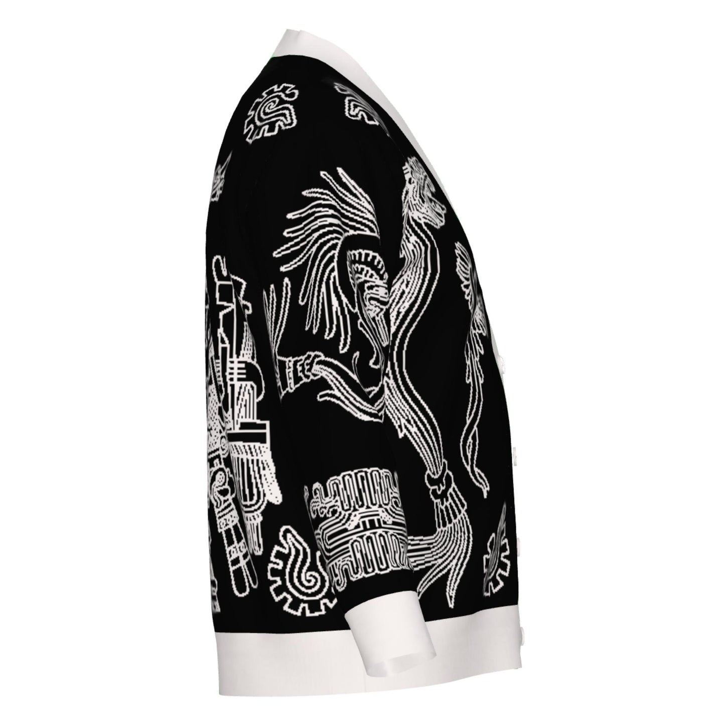 Cihuatlampa (Direction of the West) - Unisex Knit Cardigan