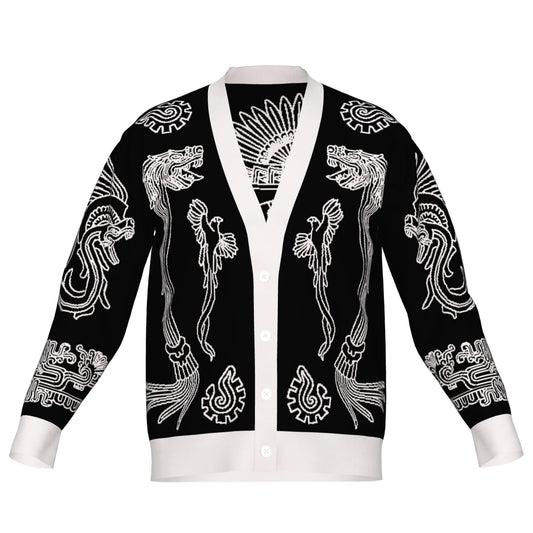 Cihuatlampa (Direction of the West) - Unisex Knit Cardigan