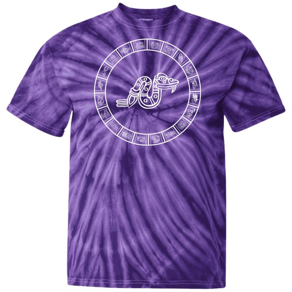 Coatl (Serpent) - Unisex Tie Dye T-Shirt - Licuado Wear