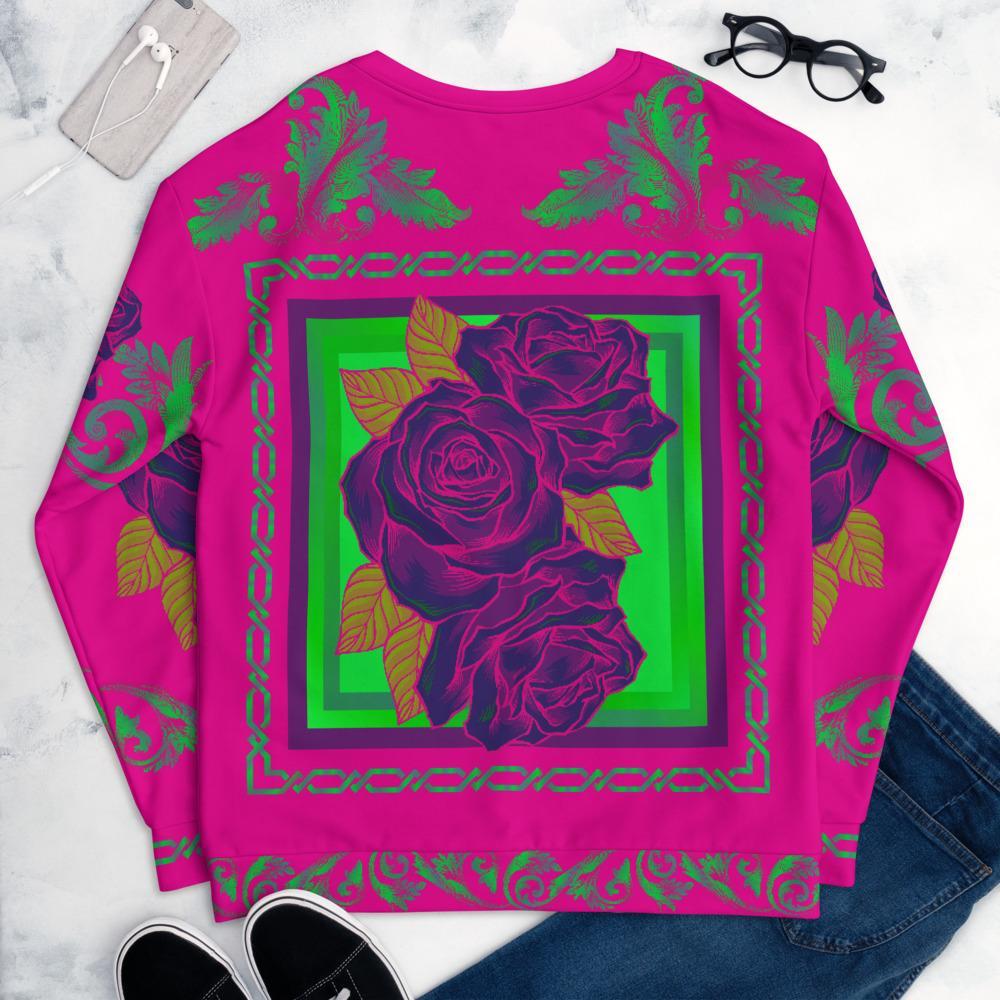 Cobija Style Bright Rose - Unisex Sweatshirt - Licuado Wear