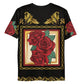 Cobija Style Traditional Rose - All Over Print T-Shirt - Licuado Wear