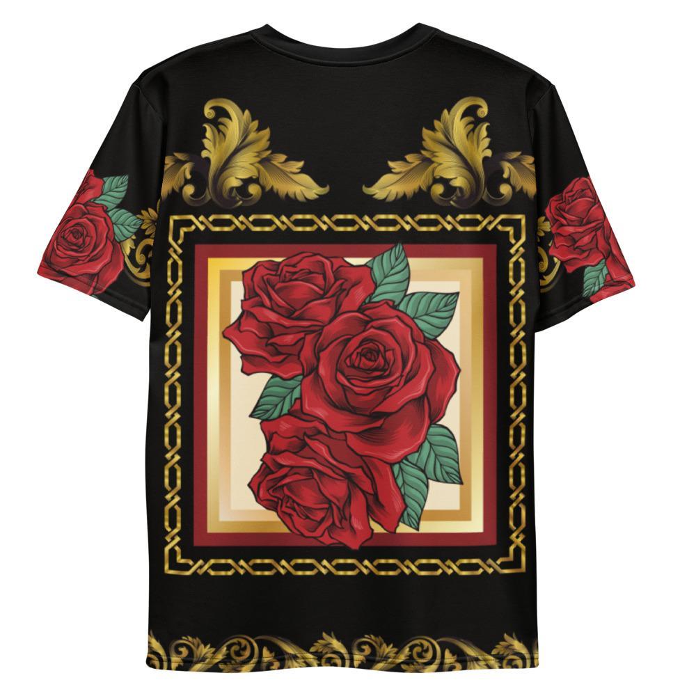 Cobija Style Traditional Rose - All Over Print T-Shirt - Licuado Wear