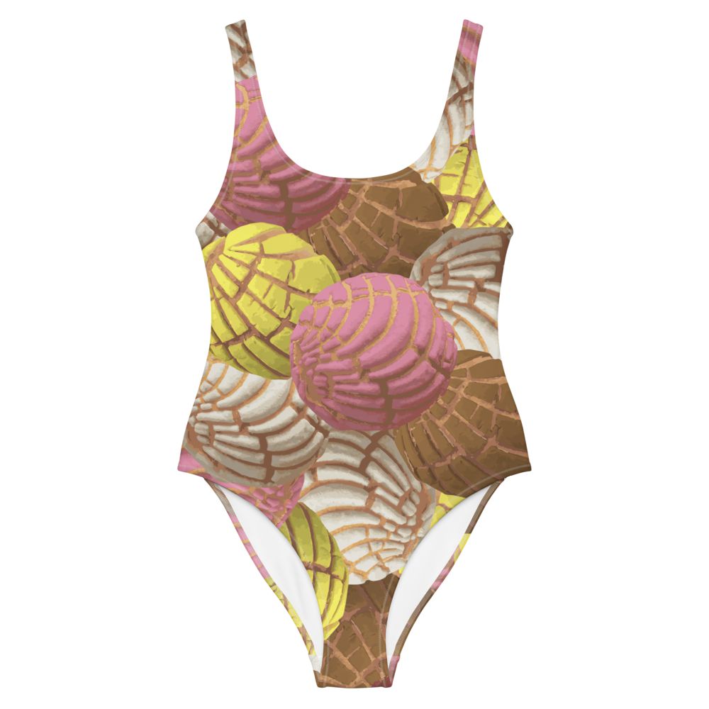 Concha Pan Dulce (Mixed Colors) - One-piece Swimsuit or Bodysuit