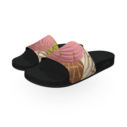 Concha Pan Dulce (Mixed Colors) - Unisex Slide Sandal - Licuado Wear