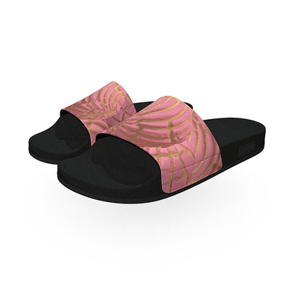 Concha Pan Dulce (Pink) - Unisex Slide Sandal - Licuado Wear