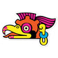 Cozcaquauhtli (Bright Colorway) - Sticker (S, M, L)